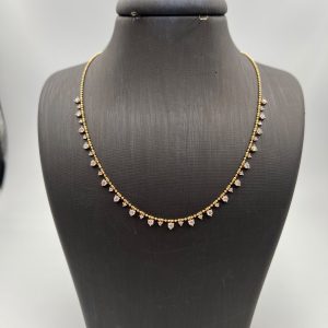 گردنبند لوکس آرین گلد سنگ زیرکونیوم4